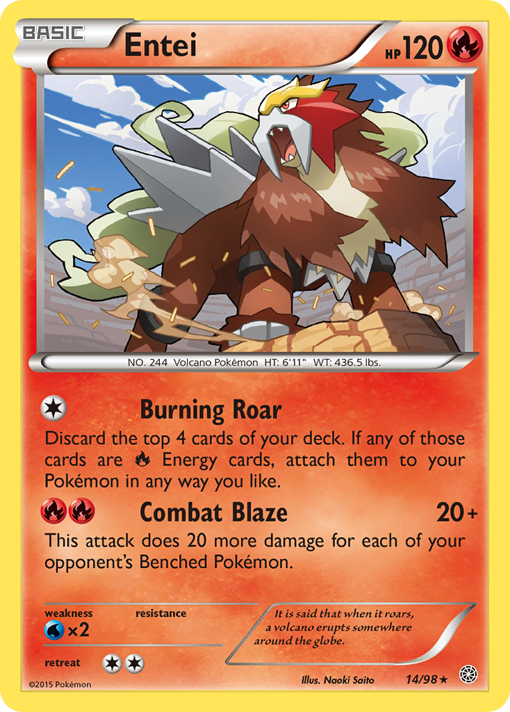 Ancient Origins Entei #14/98