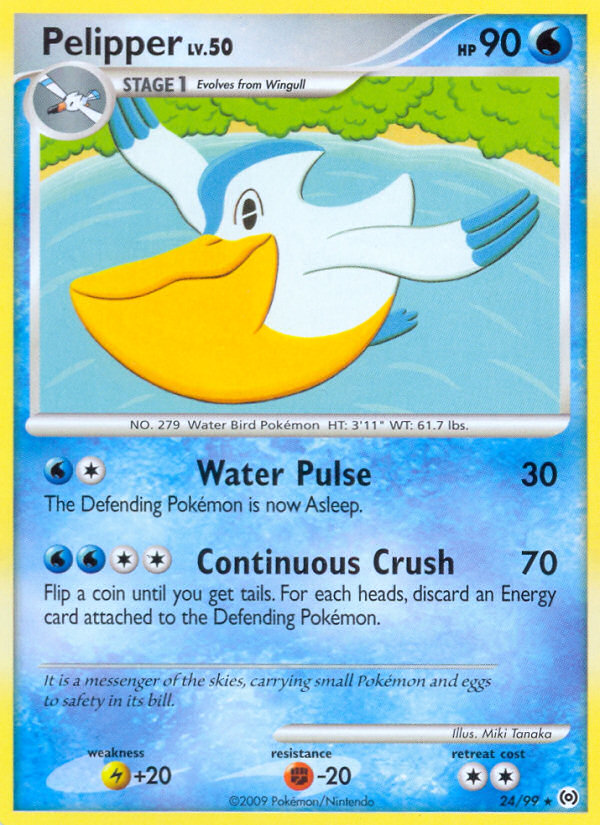Arceus Set Pelipper #24/99