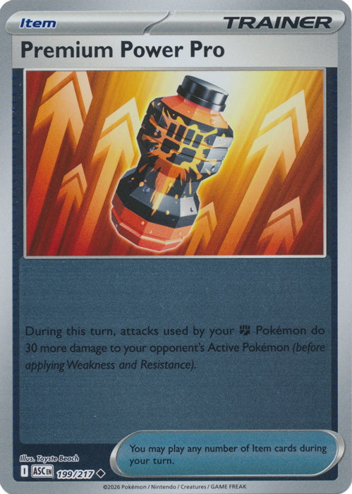 Ascended Heroes Premium Power Pro #199/217 Reverse Holo