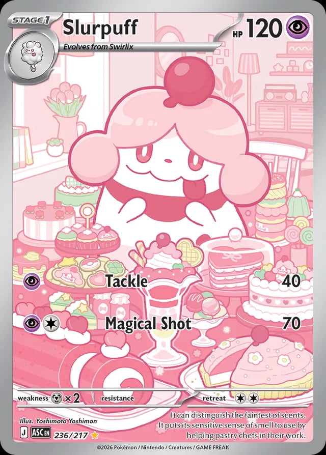Ascended Heroes Slurpuff #236/217