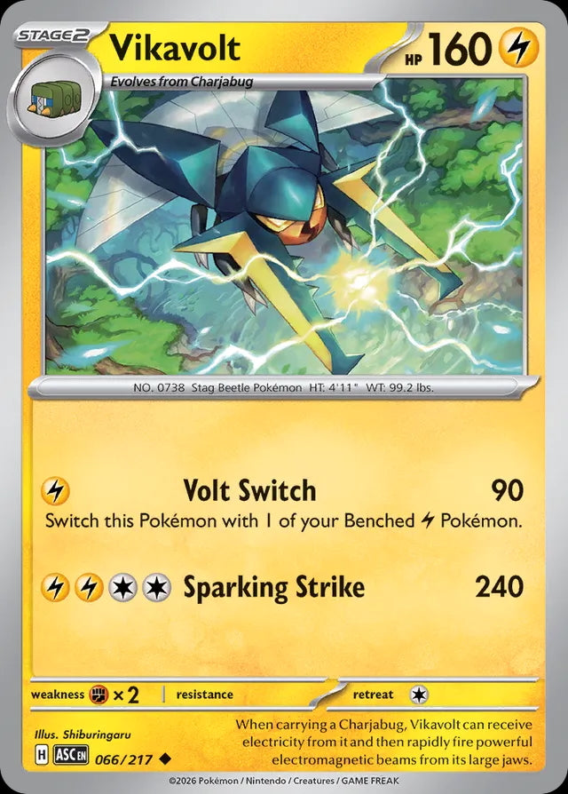 Ascended Heroes Vikavolt #066/217