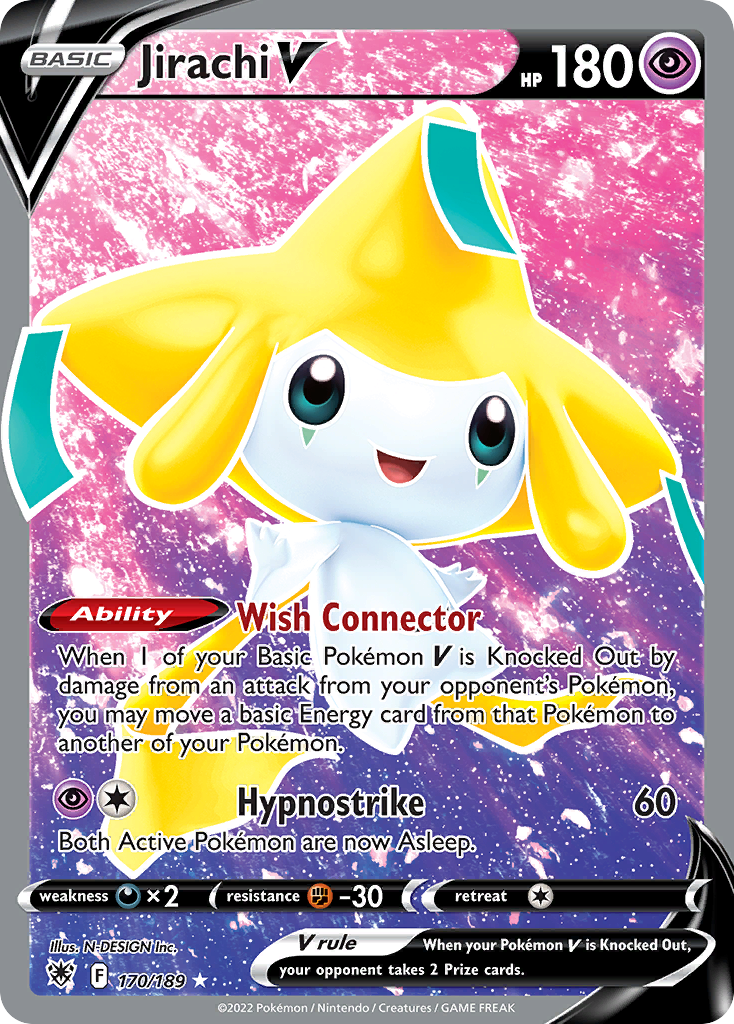 Astral Radiance Jirachi V #170/189