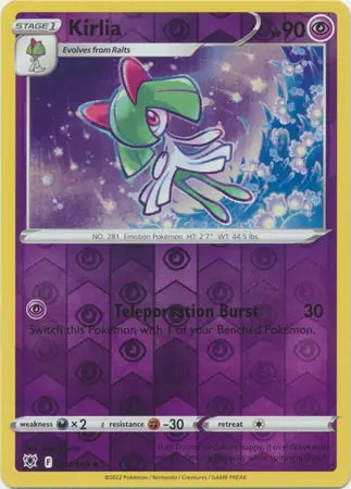Astral Radiance Kirlia #61/189 reverse holo