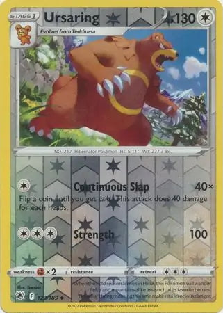 Astral Radiance Ursaring #123/189 reverse holo