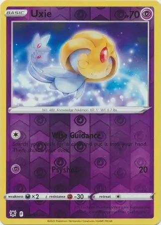 Astral Radiance Uxie #65/189 reverse holo