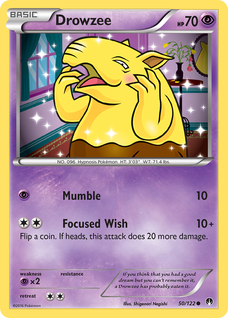 BREAKpoint Drowzee #50/122