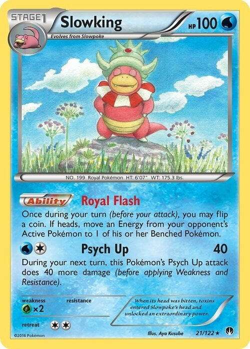 BREAKpoint Holo Slowking #21/122
