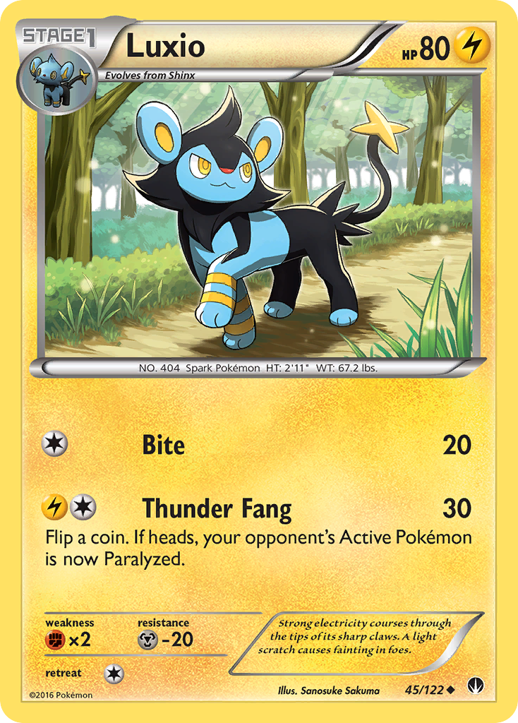 BREAKpoint Luxio #45/122