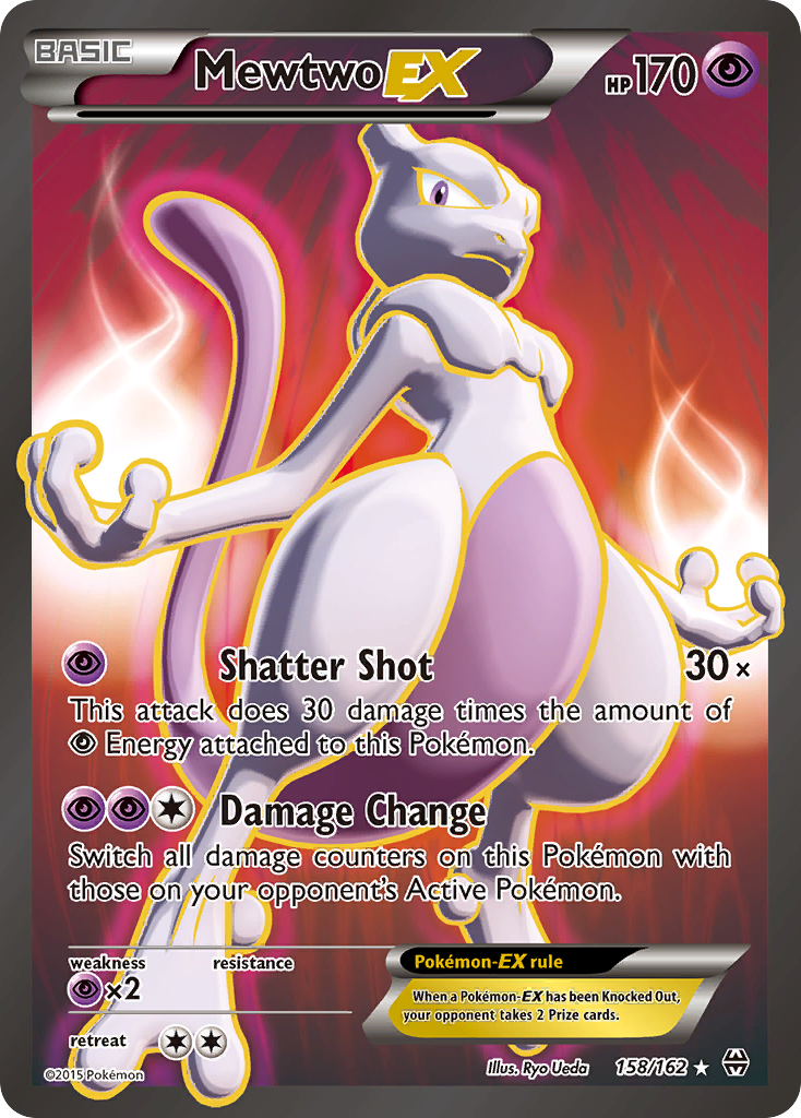 BREAKthrough Mewtwo EX #158/162