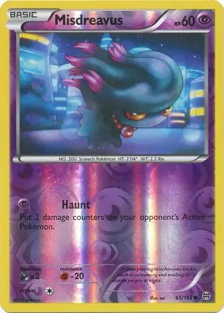 BREAKthrough Misdreavus #65/162 reverse holo