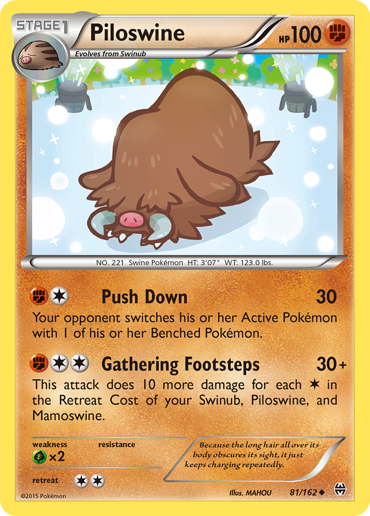 BREAKthrough Piloswine #81/162