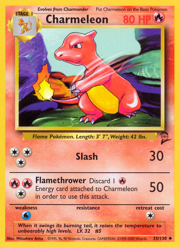 Base Set 2 Charmeleon #35/130