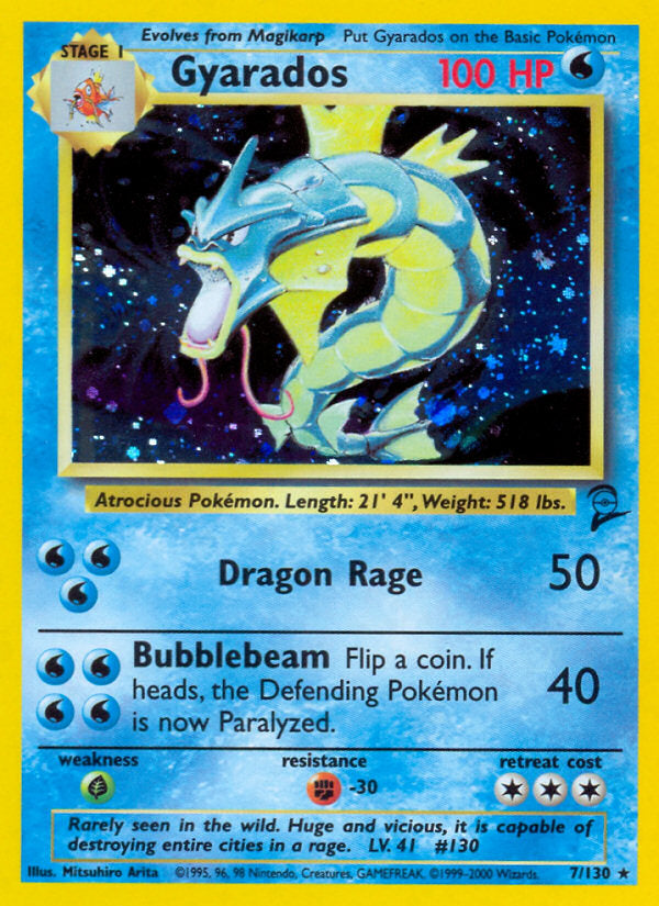 Base Set 2 Holo Gyarados #7/130