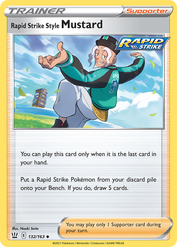 Battle Styles Rapid Strike Style Mustard #132/163