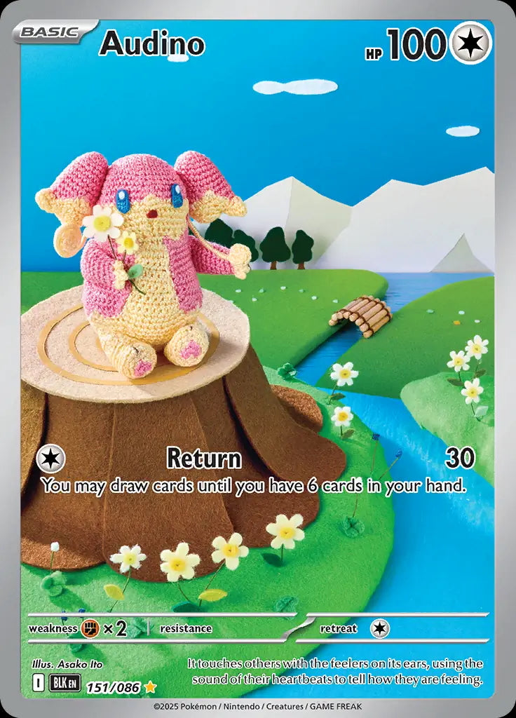 Black Bolt Audino #151/86