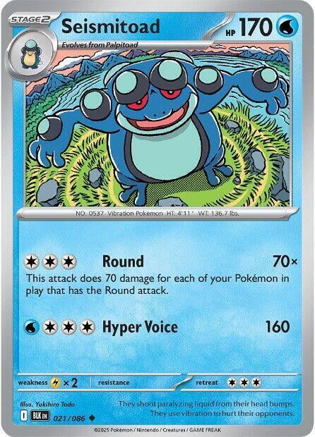 Black Bolt Seismitoad #21/86
