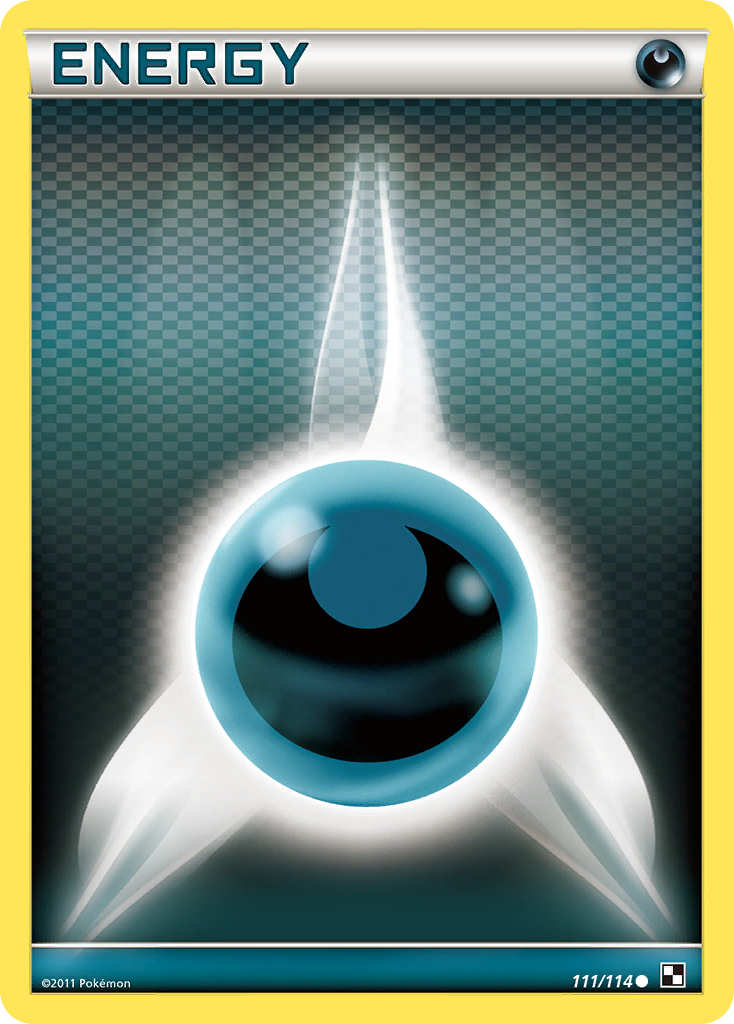 Black & White Darkness Energy #111/114