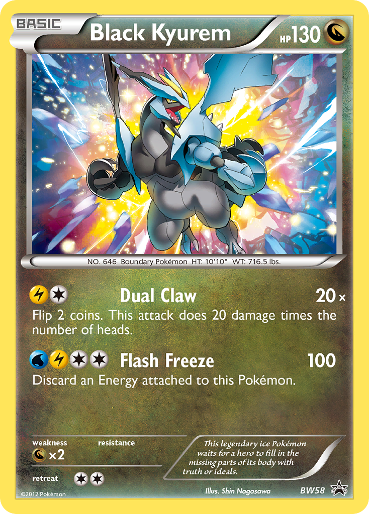 Black & White Promo Black Kyurem #58
