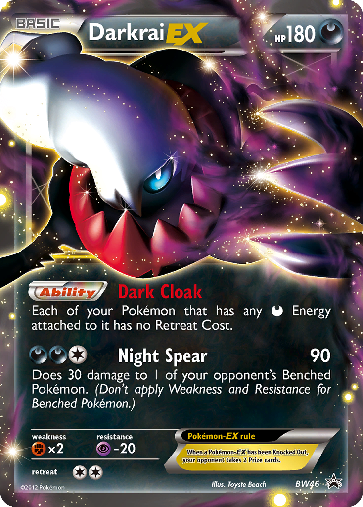 Black & White Promo Darkrai EX #46