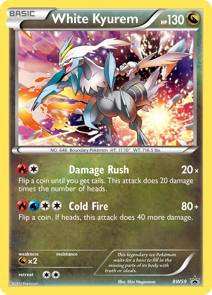 Black & White Promo White Kyurem #59