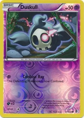 Boundaries Crossed Duskull #61/149 reverse holo