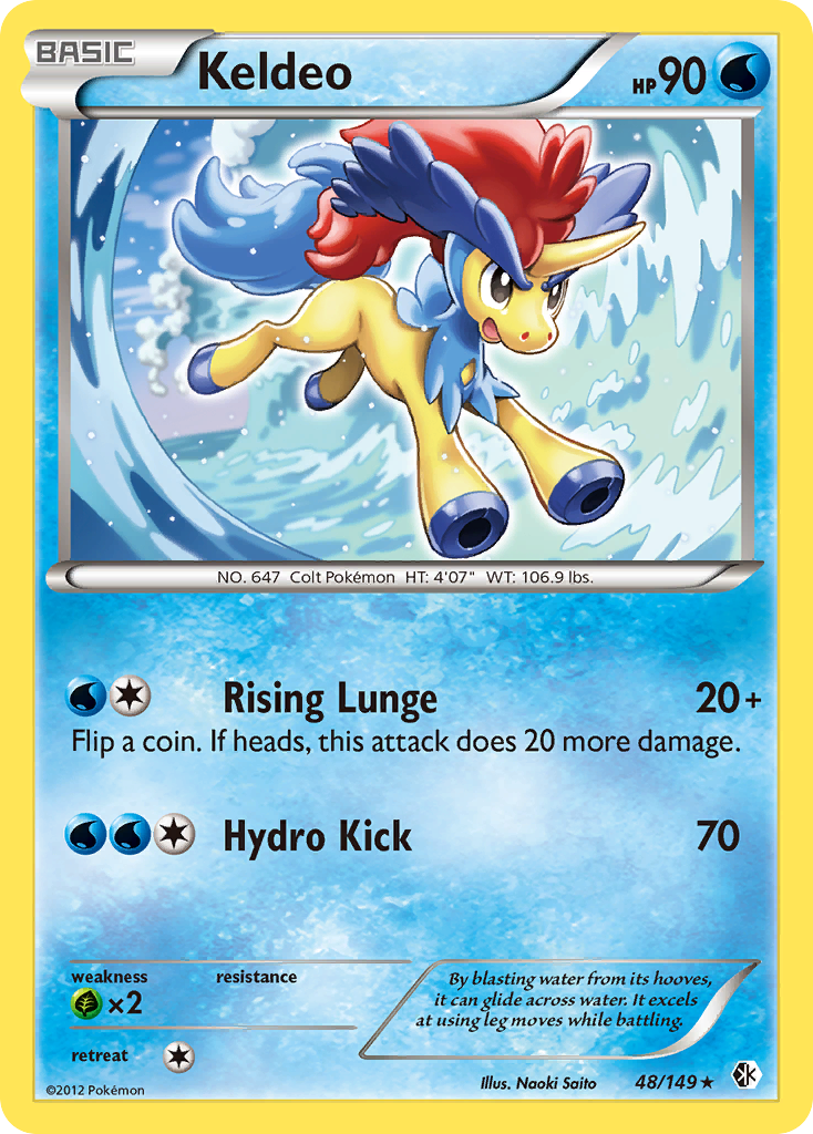 Boundaries Crossed Keldeo #48/149