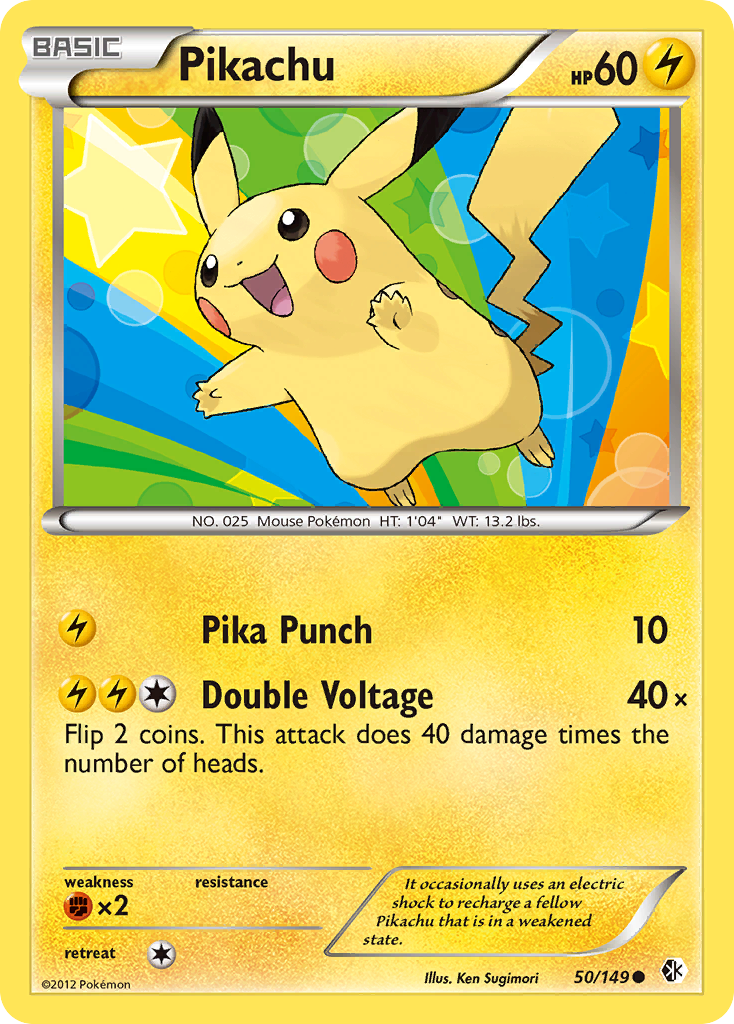 Boundaries Crossed Pikachu #50/149
