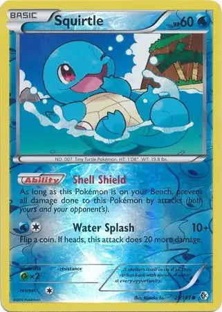 Boundaries Crossed Squirtle #29/149 reverse holo