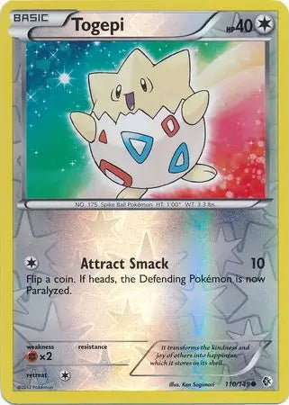 Boundaries Crossed Togepi #110/149 reverse holo