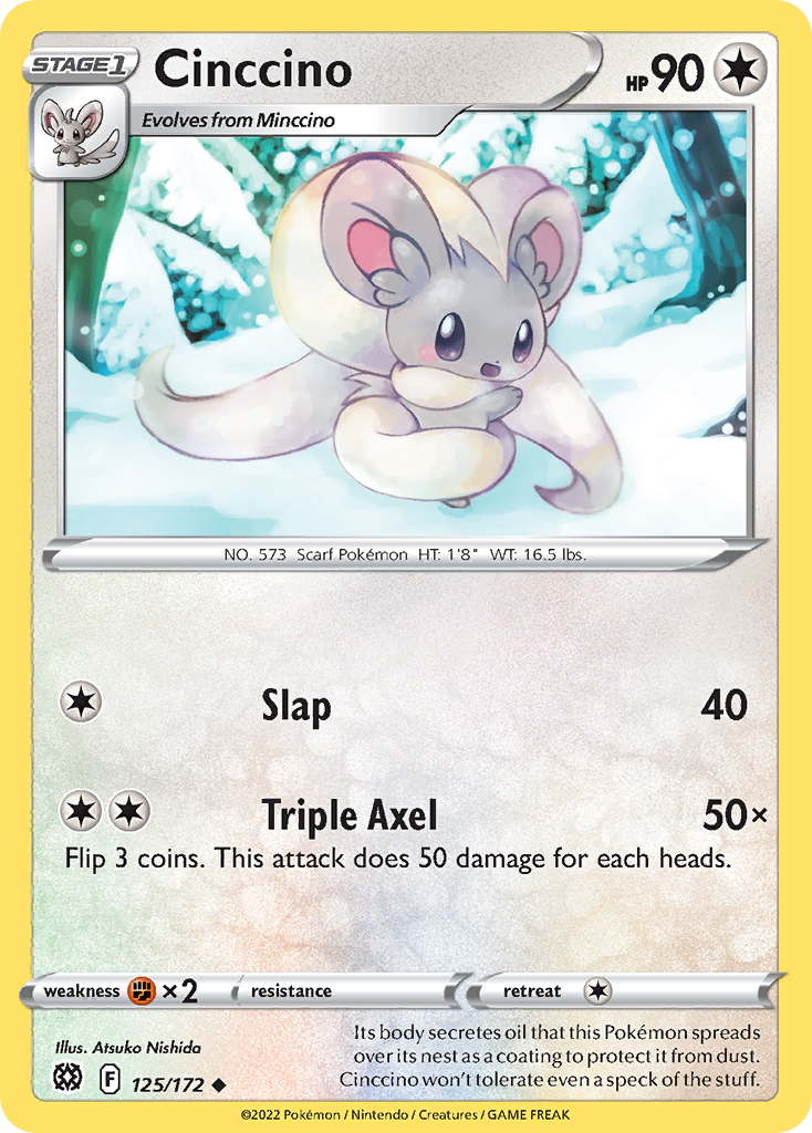 Brilliant Stars Cinccino #125/172