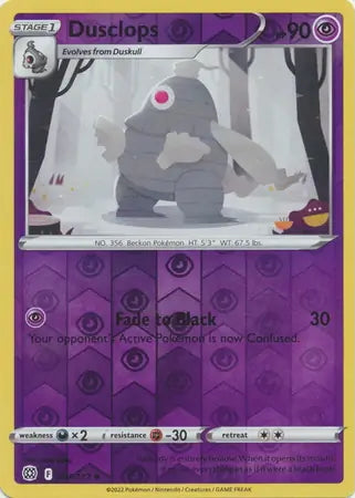 Brilliant Stars Dusclops #61/172 reverse holo