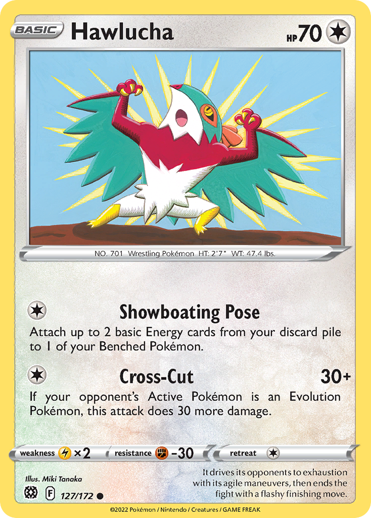 Brilliant Stars Hawlucha #127/172