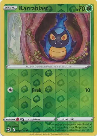 Brilliant Stars Karrablast #15/172 reverse holo