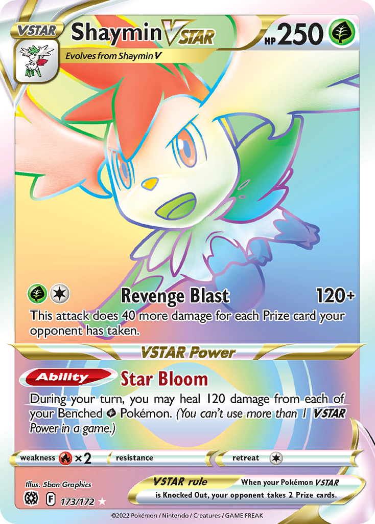 Brilliant Stars Shaymin VSTAR #173/172