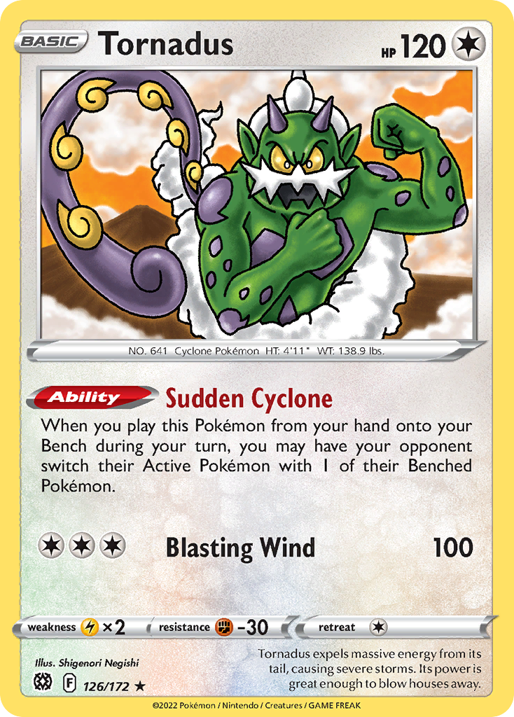 Brilliant Stars Tornadus #126/172