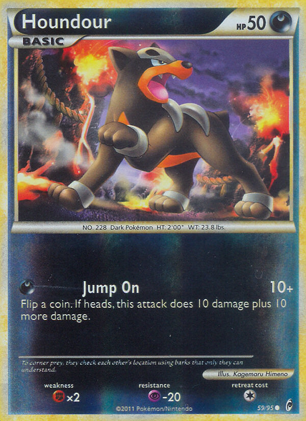 Call of Legends Houndour #59/95 reverse holo