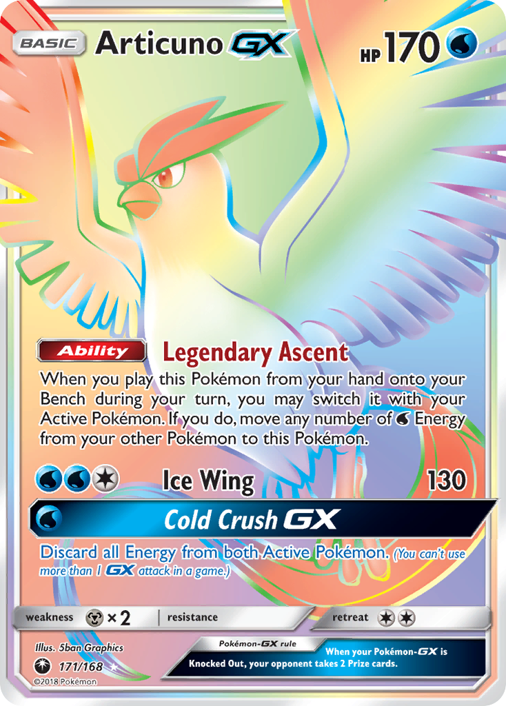 Celestial Storm Articuno GX #171/168