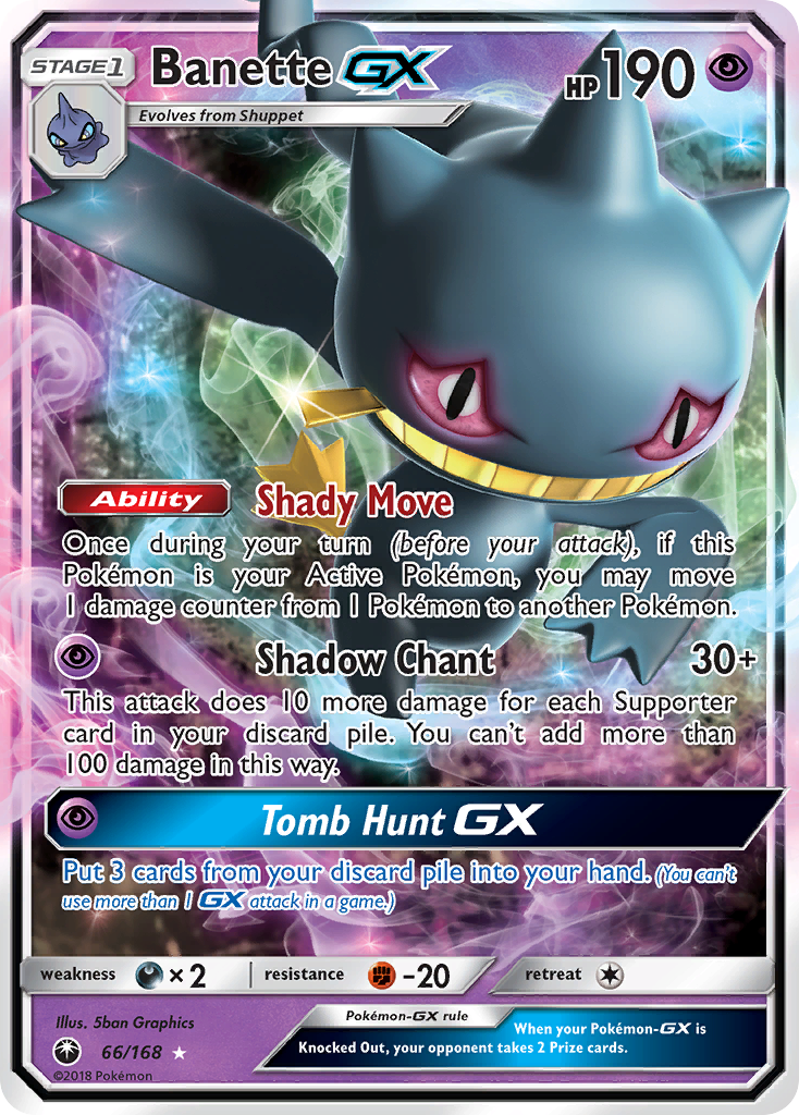 Celestial Storm Banette GX #66/168