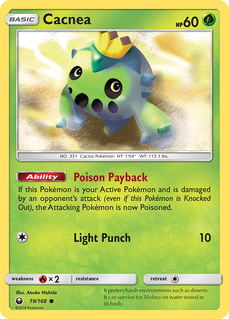 Celestial Storm Cacnea #19/168
