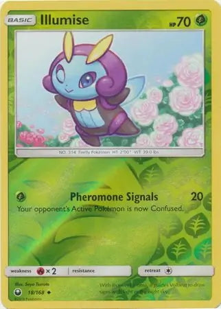 Celestial Storm Illumise #18/168 reverse holo