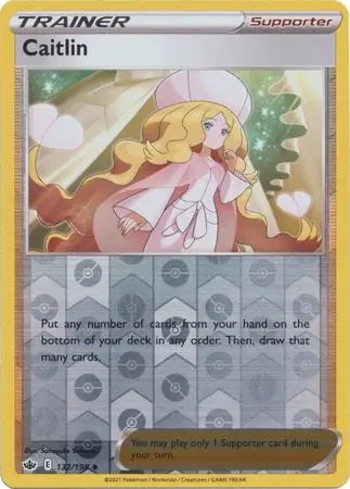 Chilling Reign Caitlin #132/198 reverse holo