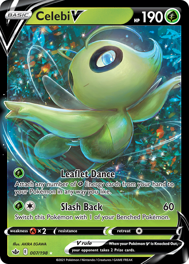 Chilling Reign Celebi V #7/198