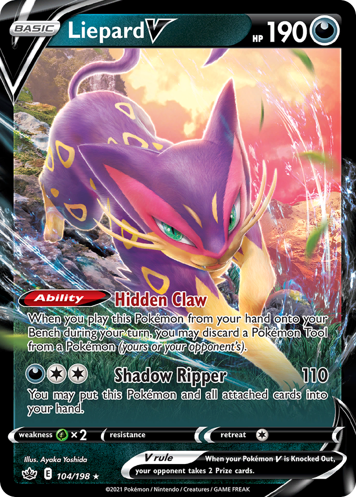 Chilling Reign Liepard V #104/198