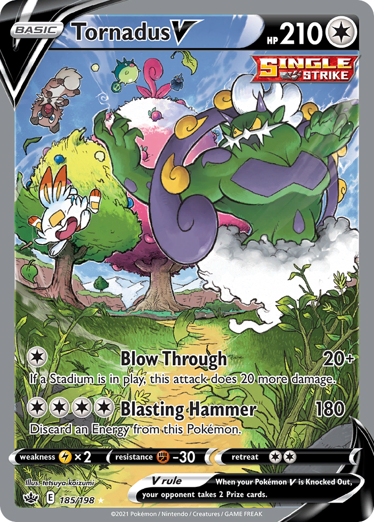 Chilling Reign Tornadus V #185/198