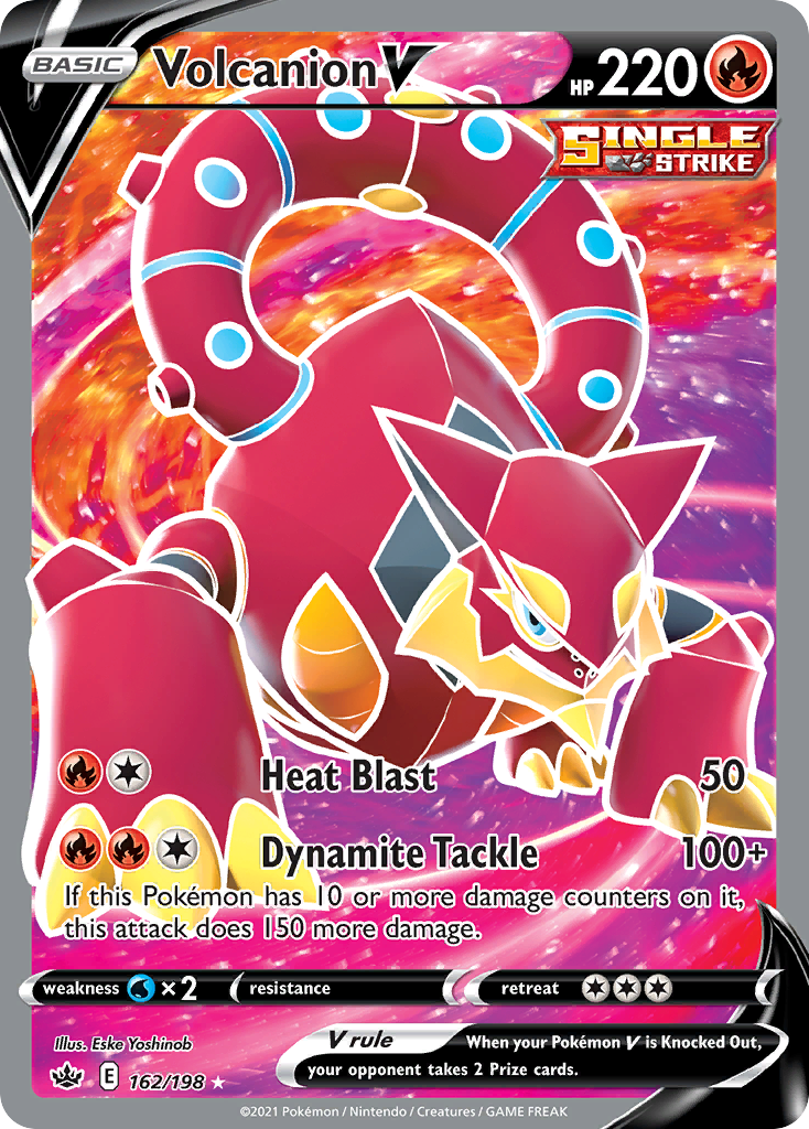 Chilling Reign Volcanion V #162/198