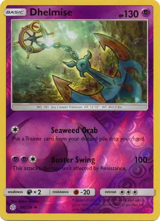 Cosmic Eclipse Dhelmise #98/236 reverse holo