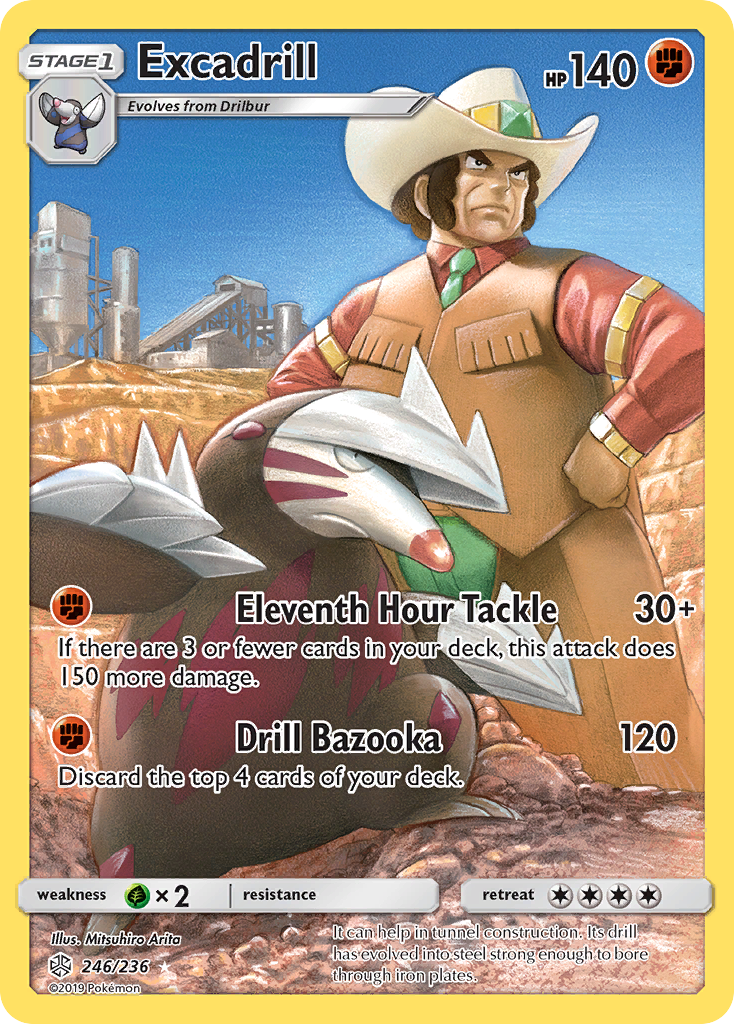 Cosmic Eclipse Excadrill #246/236