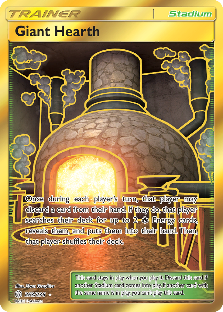 Cosmic Eclipse Giant Hearth #263/236