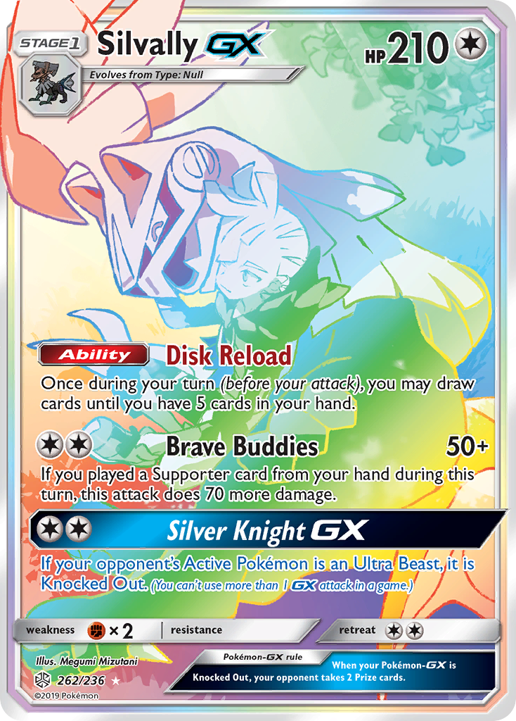 Cosmic Eclipse Silvally GX #262/236