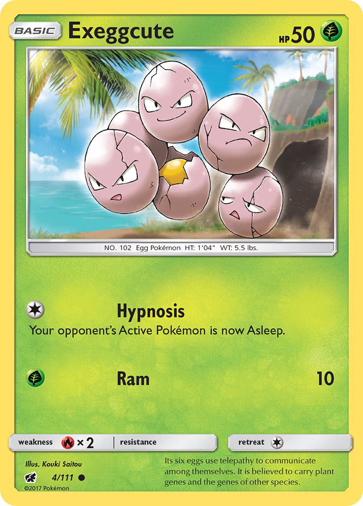 Crimson Invasion Exeggcute #4/111